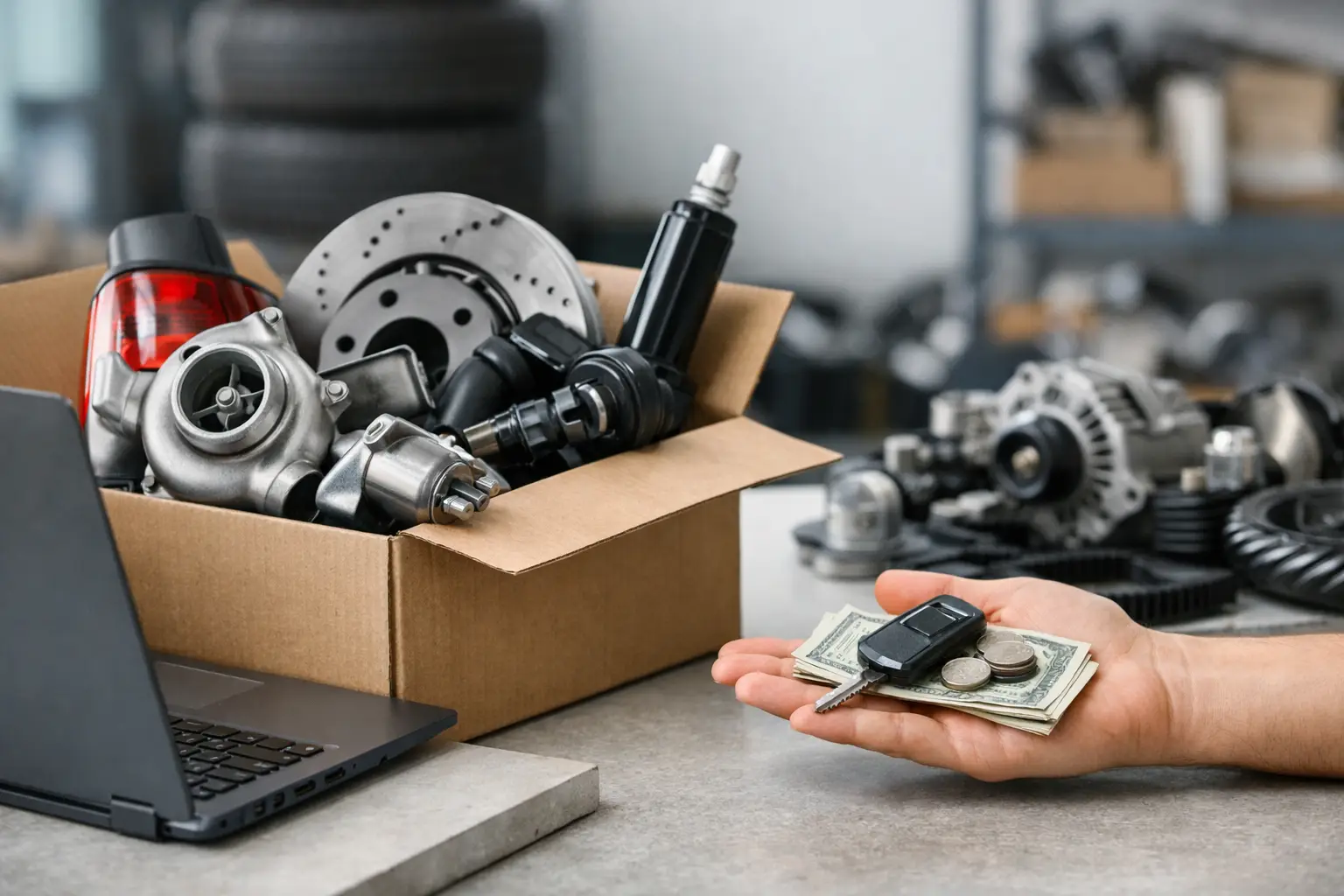 How to Sell Excess Automotive Parts